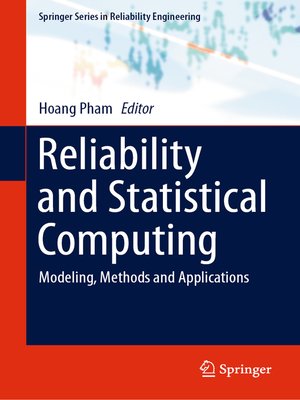 cover image of Reliability and Statistical Computing